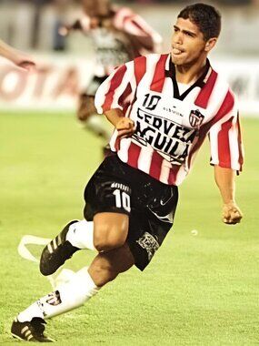 mint❤️MARQUINHO #10 Zodium Atlético Junior de Barranquilla 1999-2000 home shirt